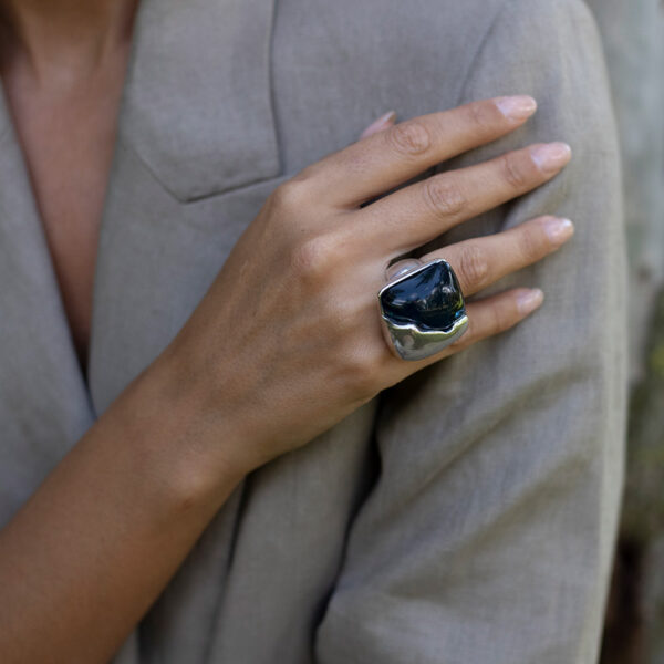 anillo azul 1parami