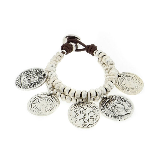 pulseras plata mujer 1parami