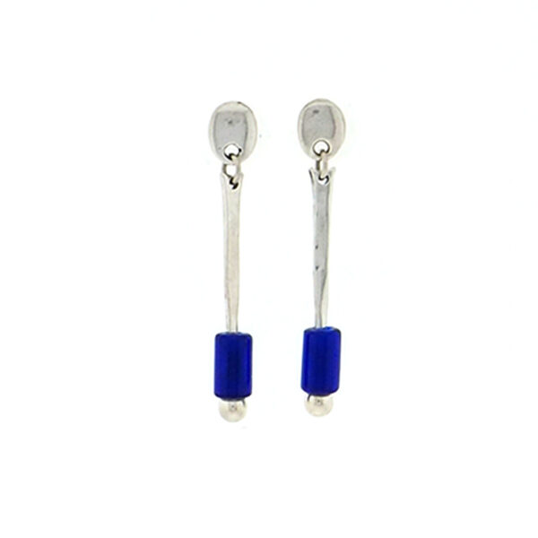 pendientes azules mujer 1parami