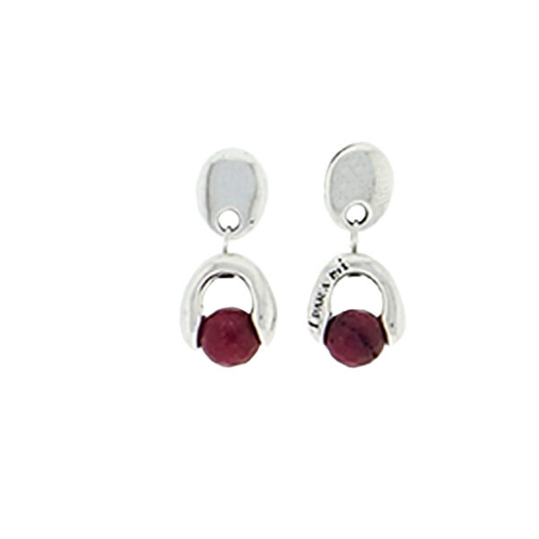 pendientes plata mujer 1parami